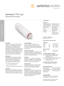 Sartobran® P 0.1 µm