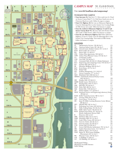 campus map - St. Cloud State University