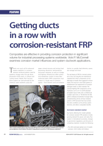 Getting ducts in a row with corrosion