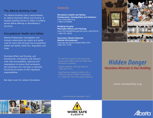 Hidden Danger - Hazardous Materials in Your Building (Bulletin
