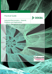 Practical Guide to Industrial Electrostatics