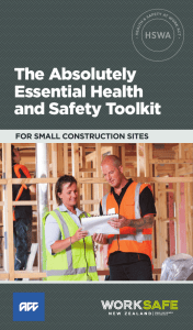 The Absolutely Essential Health and Safety Toolkit