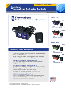 ThermaSync Control Instructions