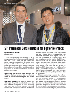 SPI Parameter Considerations for Tighter Tolerances