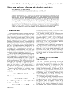 Using what we know: Inference with physical constraints