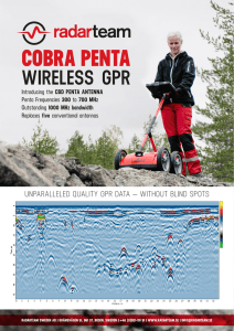 Radarteam Cobra Penta GPR Brochure PDF