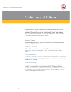Guidelines and Policies