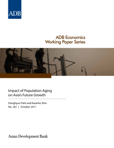 Impact of Population Aging on Asia`s Future Growth