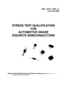 AEC - Q101 - Automotive Electronics Council (AEC)