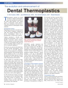 Dental Thermoplastics