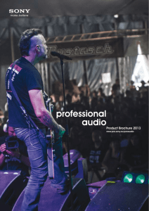 professional audio