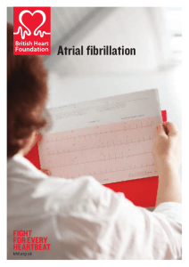 Atrial fibrillation - British Heart Foundation