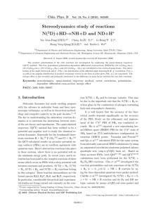 Stereodynamics study of reactions N(2D)+HD→NH+