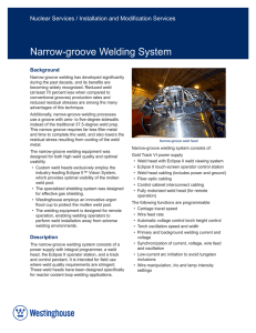 Narrow-groove Welding System