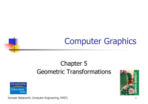 Computer Graphics - Department of Computer Engineering