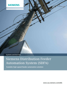 USA Siemens Distribution Feeder Automation
