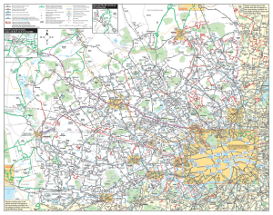 North West London Quadrant Bus Map