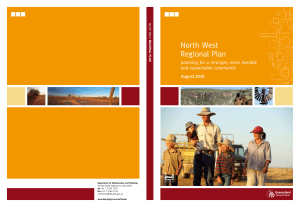 North West Regional Plan - Department of Infrastructure, Local