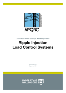 Ripple Injection Load Control Systems