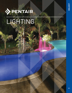 lighting - Pentair Partners