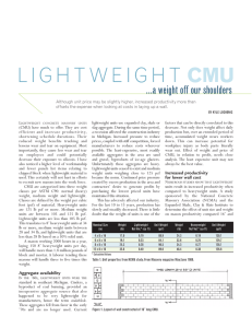 lightweight cmu - Expanded Shale, Clay and Slate Institute