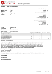 Engineering - University of Leicester