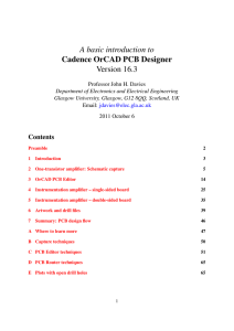 Cadence OrCAD PCB Designer
