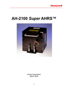 AH-2100 Super AHRS