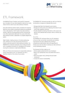 ETL Framework