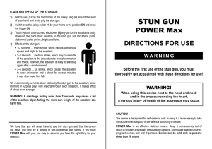 STUN GUN POWER Max