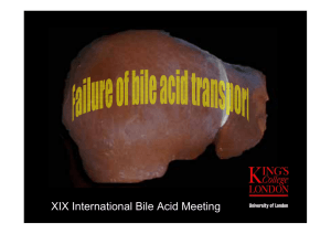 XIX International Bile Acid Meeting