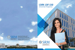 University Info - SRM University
