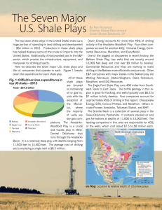 The Seven Major U.S. Shale Plays By Ron Nickelson