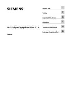 Optional package printer driver V1.4
