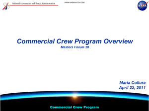 Commercial Crew Program Overview