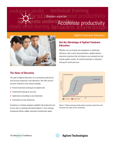 Accelerate productivity