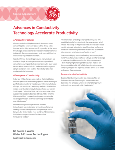 Advances in Conductivity Technology Accelerate Productivity