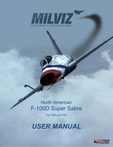 MilViz F-100D Super Sabre