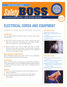electrical cords and equipment 01