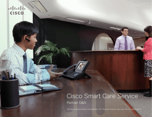 Cisco Smart Care Service