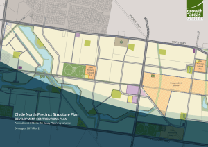 Clyde North Precinct Structure Plan