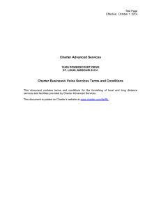 Charter Business® Voice Services Terms and Conditions