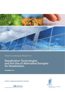 Desalination Technologies and the Use of Alternative Energies