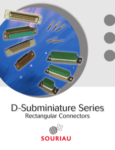 D-Subminiature Series