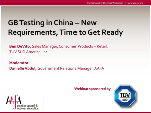 GB Testing in China – New Requirements, Time to Get Ready