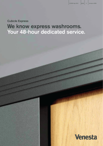 our Cubicle Express brochure