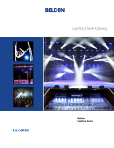 Lighting Cable Catalog