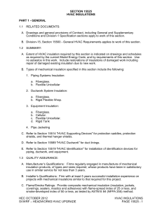 SVWRF - 15525 - HVAC Insulation