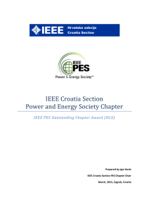 Sample OCA Submission - IEEE Power and Energy Society