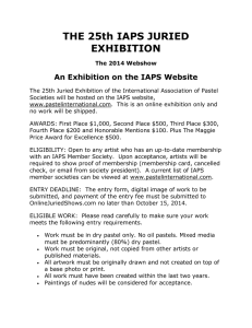 THE 25th IAPS JURIED EXHIBITION